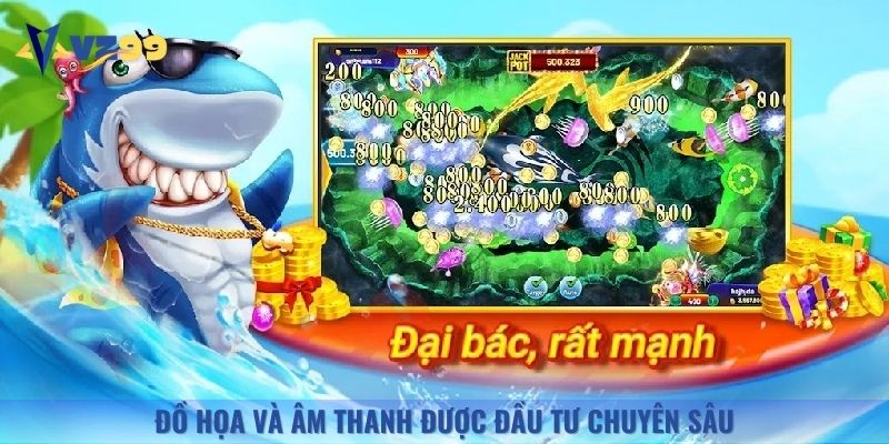Đồ họa và âm thanh của sân chơi được đầu tư chuyên sâu