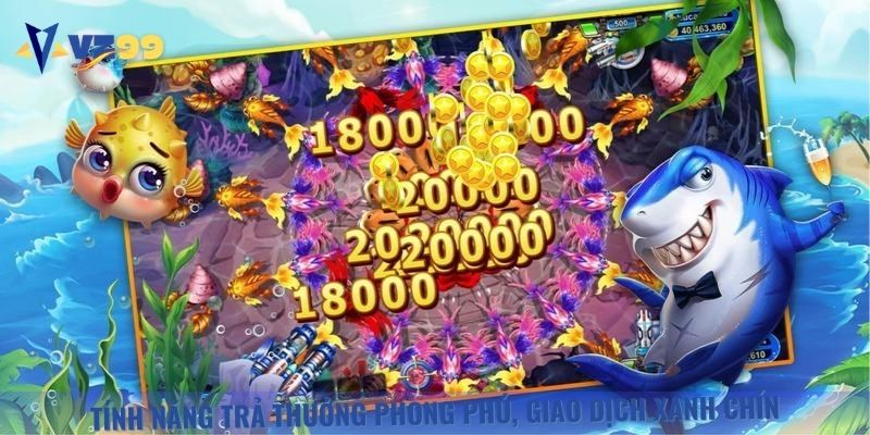 Sảnh game trả thưởng xanh chín