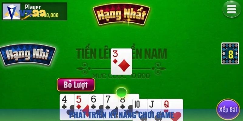 Để trở thành cao thủ, hội viên cần phát triển kỹ năng chơi game của bản thân